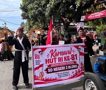 Kegiatan karnaval Kec. Besuki Memperingati Hari Kemerdekaan Nasional