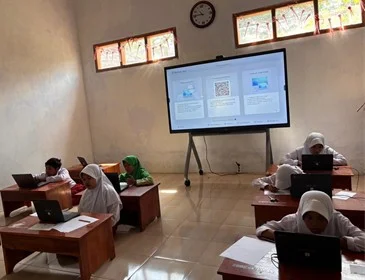 Pelaksanaan Ujian TKA SD Negeri 2 Bloro